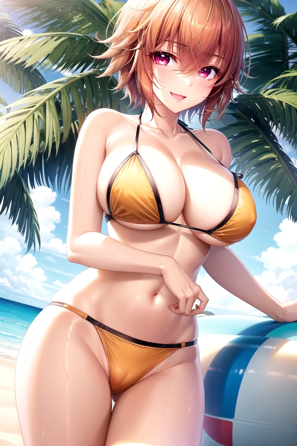 takahashi_mitsuki, red eyes, (smile:1.2), open mouth, seductive, bedroom eyes<lora:EMS-468198-EMS:1.000000>