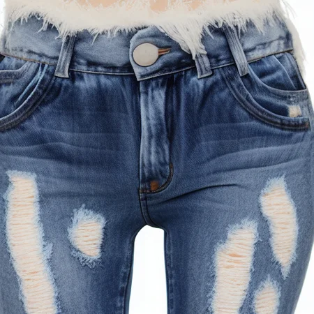 Frayed Edges of Clothing