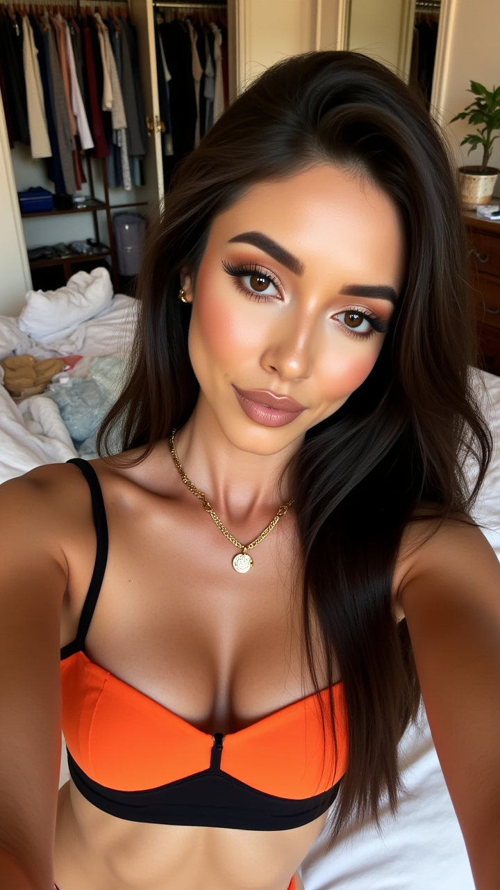 8k, hyper-realistic, masterpiece, ultra hd, hdr, cinematic quality, ultra detailed, film photography, ultra detailed, vibrant saturation, color accuracy, high fidelity, pixel-perfect, noise-free, refined clarity, enhanced contrast, luminous, brightness, visual precision, subtle gradations, optical accuracy, fine elaboration, perfect sharpness, vivid colors, texture-rich, scenic beauty, soft focus, photorealistic, subsurface scattering, absurd res, epic, reflections, absolutely eye-catching, dynamic pose, graphical effects, particles, long soft neat hair, cute woman nora, soft smile, summer, neat clothes