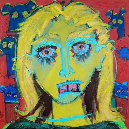 artmix03 portrait of a long-haired blonde girl<lora:artmix03:1>