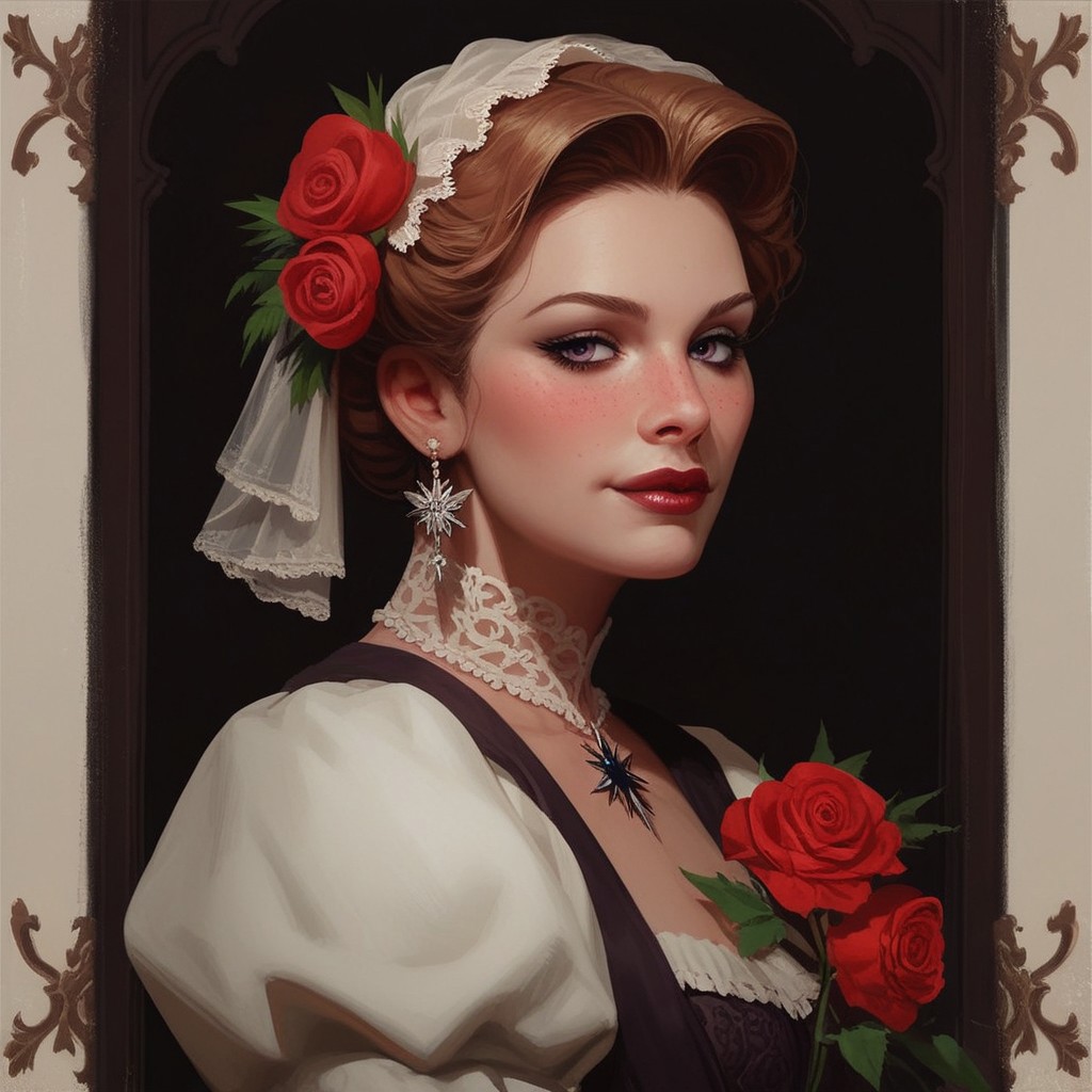 score_9, score_8_up, score_7_up, 
(a valentine's card in victorian style),
sepia-toned vignettes, classic valentines,
(twilight), melancholic mood, red roses, red and pink colors,