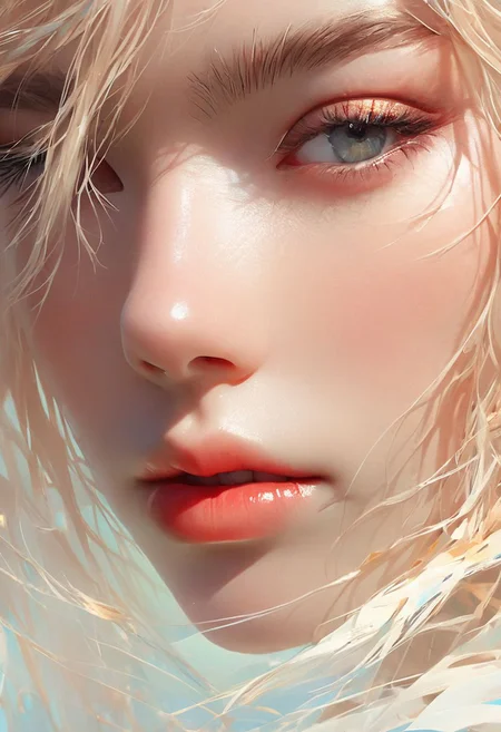 minimalism, detaild face, portrait, beautyfull face, girl