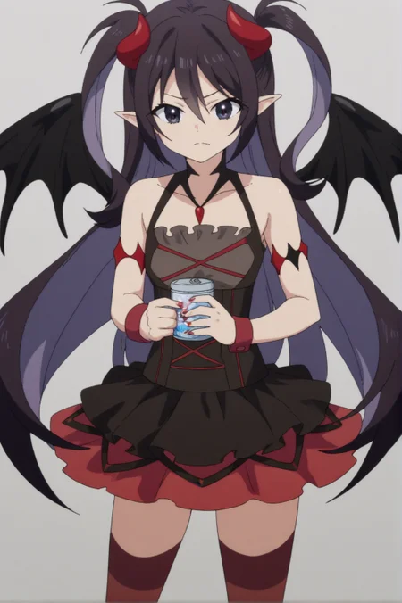 score_8_up, lucelia, demon girl, demon horns, demon wings <lora:Mob_kara_Hajimaru_Tansaku_Eiyuutan-Lucelia-PDXL:0.8> <lora:sdxl_lightning_4step_lora.safetensors:1.0>