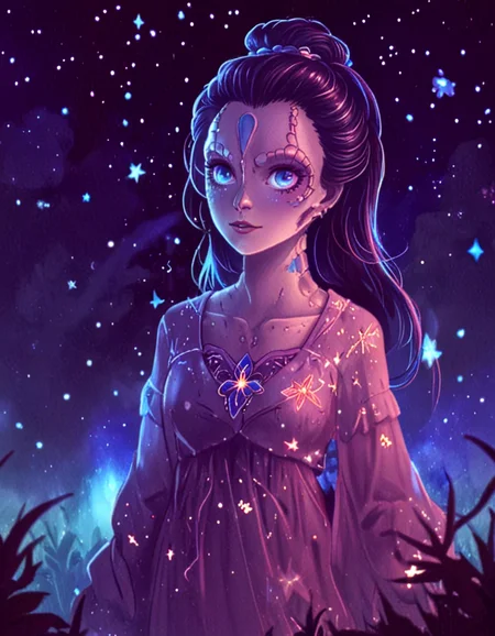c4rd45514n woman <lora:novuschroma08 style:0.75> novuschroma08 style <lora:sdxl_lightning_8step_lora:1> <lora:darmox-cardassian_v1:1>