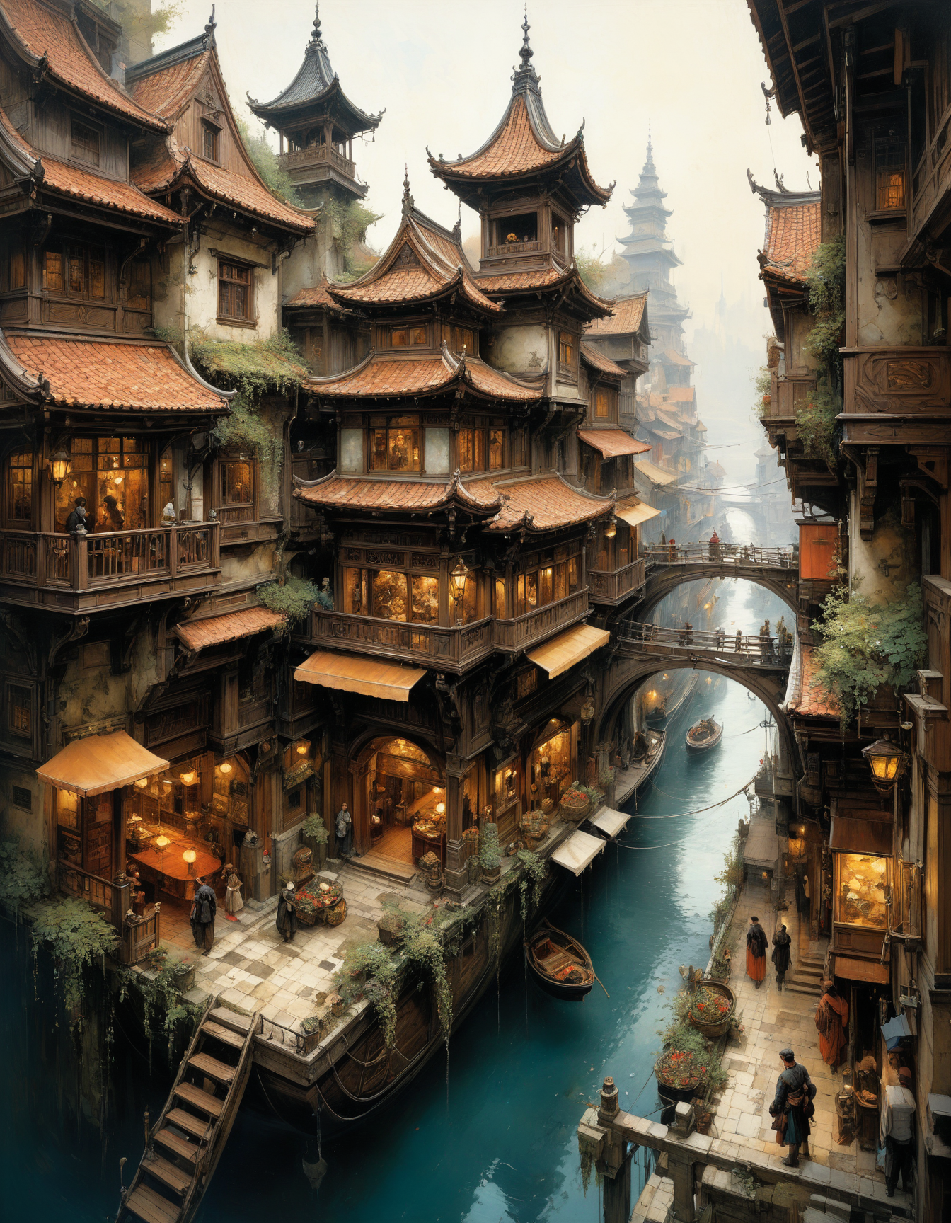 by Aaron Horkey and Eugene Galien-Laloue,  (isometric perspective, masterful, beautiful:1.4), poster art, bold lines, hyper detailed, expressive,  award winning,  (landscape:1.4), (intricate details, masterpiece, best quality:1.4),
looking at viewer, dynamic pose, wide angle view,
<lora:add-detail-xl:1> <lora:xl_more_art-full_v1:0.5>  <lora:NicolaSamori:0.5> in the style of nicola samori <lora:looking_at_viewer:2>