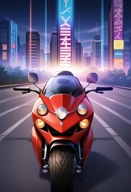 score_9,NextGenScenes, score_8_up,score_7_up,score_8,ultra, detailed, beautiful face, detailed background,4k,HD,8k,highres,antialiasing,detailed texture, motorcycle rider, in an intense race, multiple vehicles, intricate cityscape, (heavy rain1:1), anime, trippy visuals, light rays, neon light trails, intense, heavy directional blur, high speed ,
<lora:NextGenScenes-000009:0.8>