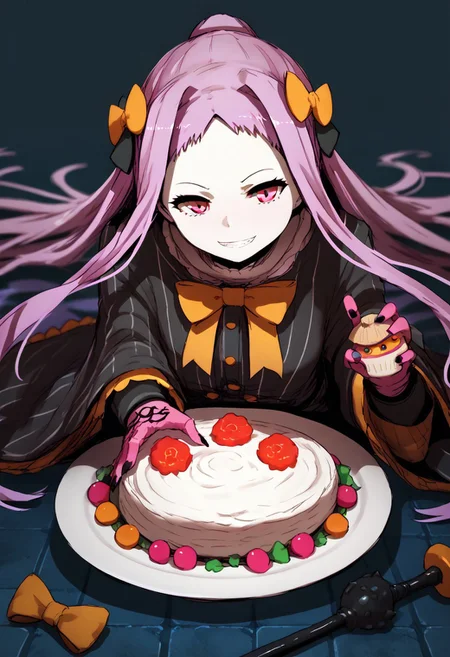 score_9, score_8_up, score_7_up, wadakazu, 1girl, solo, nursery, fuya, jack, abigail, jean, eusthe, fujimaru, ibaraki, medea, paul, medusa,