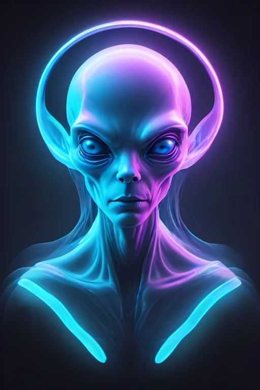 <lora:PE_SpectralStyle:1> PESpectral,glow,neon
alien,ufo,