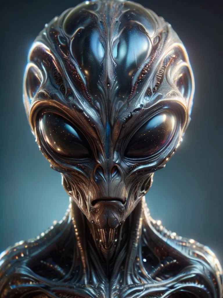 A dark fantasy devil predator, photographic, ultra detail, full detail, 8k best quality, realistic, 8k, micro intricate details, alienzkin <lora:alienzkin:1>