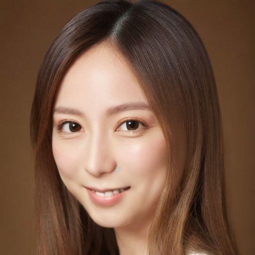 ow cut, A Beautiful Chinese Woman, Mid-twenty ,masterpiece,bestquality,highlydetailed,ultra-detailed, realistic, photorealistic, small mouth, smile lines, Straight medium hair, fair skin, dark blonde  hair, detailed eyes, detailed iris, long eyelashes , slender, small breast