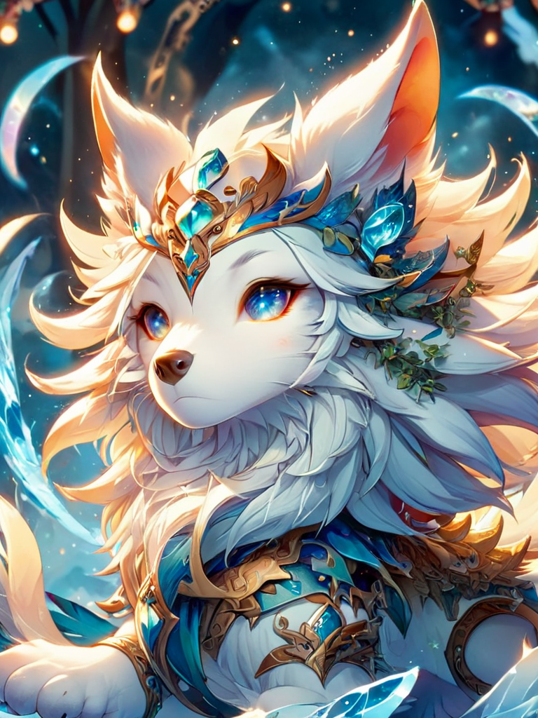 ral-dreamguardian, dream guardian [fire|ice|earth|water],[human|animal], [fox|wolf|animal|bird|dog|dragon] <lora:ral-dreamguardian-sdxl:1>