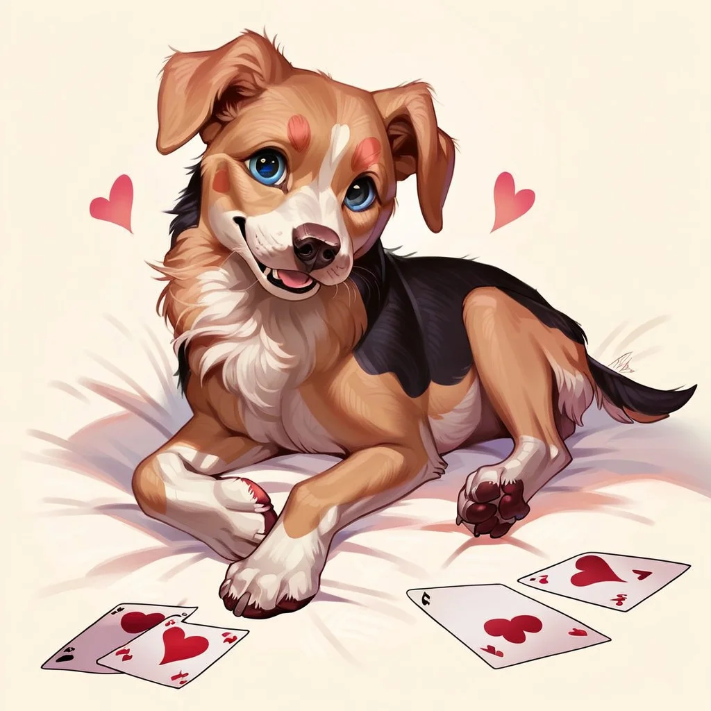(score_9, score_8_up, score_7_up, source_western,realistic), fantasy,
The cutest golden retriever puppy sitting by a giant valentine's day Card with lots of hearts,dog, rating_safe