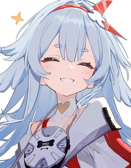 1girl,FenrirToF,<lora:FenrirToF:1>,ixy,ningen mame,ciloranko,sho_(sho_lwlw),tianliang duohe fangdongye,simple background,white background,smile,(masterpiece, high score, great score, absurdres),