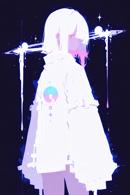 masterpiece, best quality, good quality, newest, highres, absurdres,
BREAK
1girl, solo,underless,looking at viewer,
BREAK
Ethereal Brushstroke,Flat vector illustration,h4ra_illu,momosp
BREAK
<lora:illustriousXL_stabilizer_v1.23:0.3> <lora:XXX477:0.75> <lora:NOOB_vp1_detailer_by_volnovik_v1:0.3> <lora:Flatline - Illus x Niji:1.3> <lora:hara_id_21:0.85> <lora:Illustrious:0.15> <lora:MomoSweetSpaceILL:0.8> <lora:ponyv6_noobE11_2_adamW:0.45>