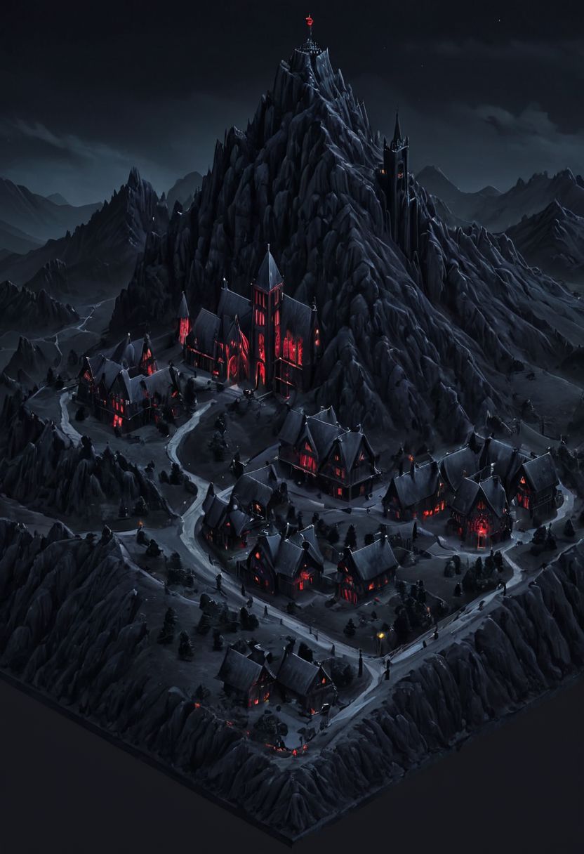 *Iszsks* *Isometric*
*Channel_42* 
*Gothic* *Spooky* *Dantean* *Eerie* *Vampiric* *Crimson* *Dark* *Glow* *Outdoors* *Mountains*