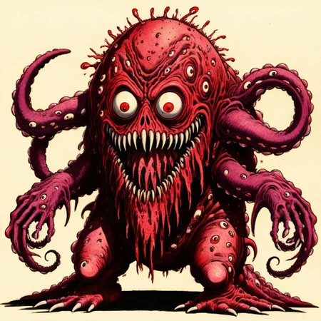score_9, score_8_up, score_7_up, score_6_up, score_5_up, score_4_up, source_anime,creepy creature,creepy creature drawing,fleshmutant,eldritch abomination,covered in eyes and mouths,chibi,cute,solo
