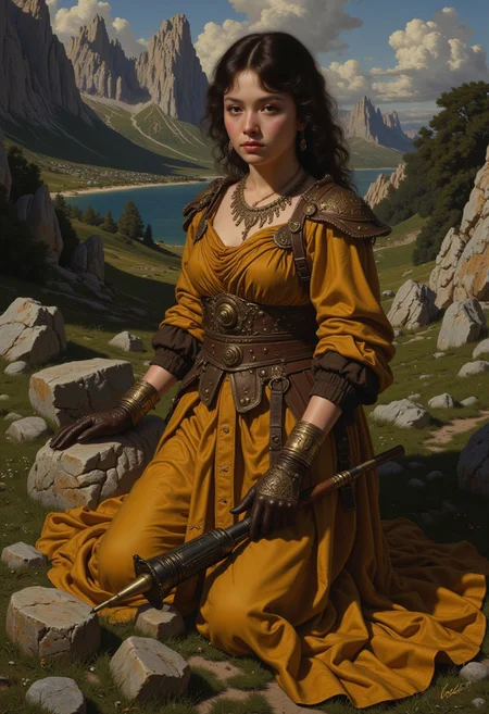 beautiful, striking, alluring, attractive, gorgeous, photogenic, divine  <lora:artilands:0.5> <lora:Classic_Paint:0.5> <lora:RM_TacExoGear_v0.2:0.7> <lora:flux.1_lora_flyway_Epic-Characters_v1:0.6>