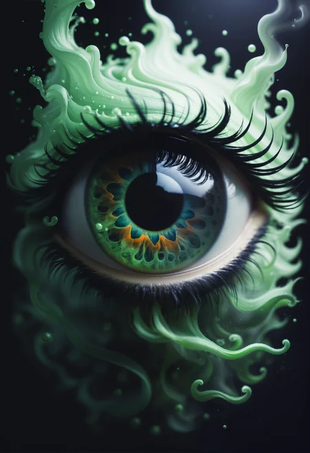 (a floating gaseous eyeball), creature, horror, ectoplasm, ghost, translucent, (nightmare), chaos, masterpiece, best quality, (intricate details), (****), eldritch, glow, glowing eyes, horror, misty, ectoplasm, translucent, volumetric lighting, unique pose, dynamic pose, dutch angle, 35mm, anamorphic, lightroom, cinematography, film grain, HDR10, 8k hdr, Steve McCurry, ((cinematic)), RAW, color graded portra 400 film, remarkable color, 
