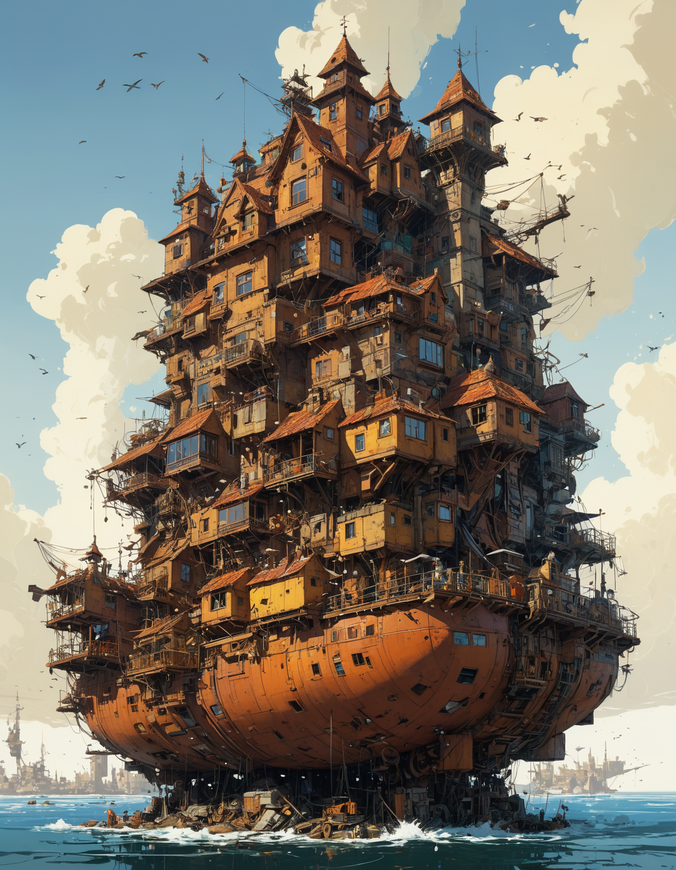 hyper detailed, intricate, artistic, eye-catching, complex,  by Ian McQue, Ornate and Intricate, decorative, highly detailed, elaborate, ornate, intricate,