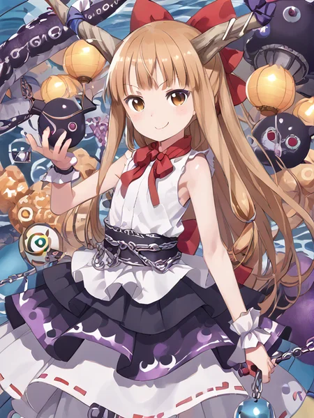 detailed background, shiny skin, rating safe,
<lora:suika.pony:1>,
suika,
<lora:kuroboshi.pony:1>,
kuroboshi,