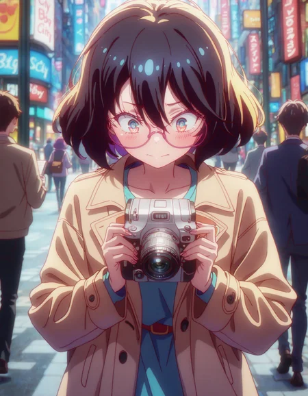 masterpiece, best quality, amazing quality, <lora:No_Game_no_Life:1> nogamenolifestyle, pretty face, Journalist, casual jacket, notebook, camera, on a (busy city street), masterpiece, best quality, amazing quality, <lora:cfg_scale_boost:0.5>,