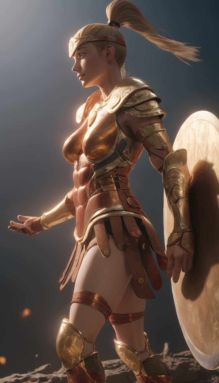 Cinematic scene, hero view, d2a amazon <lora:diablo_2_amazon_xl_v1:1>, action pose, detailed background, masterpiece, best quality, high quality, highres, absurdres, Photorealistic, Hyperrealistic, Hyperdetailed, analog style, detailed skin, matte skin, soft lighting, subsurface scattering, realistic, heavy shadow, masterpiece, best quality, ultra realistic, 8k, golden ratio, Intricate, High Detail, film photography, soft focus
