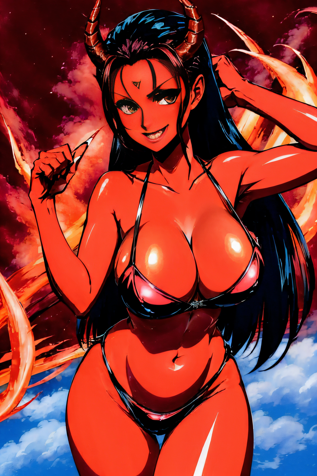 (EdobSuccubusRed:1.6) woman <lora:EdobSuccubusMix_v1.0:1>