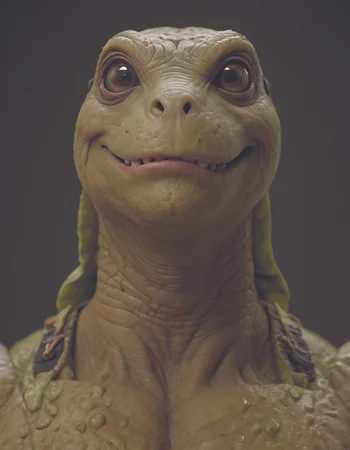 Rafael from Teenage Mutant Ninja Turtles,professional portrait,hyper realistic,ultra detailed photograph,captured with a 85mm lens,f4. 6,bokeh,ultra detailed,ultra accurate detailed,bokeh lighting,surrealism,urban settin,ultra intricate,diegocr,life-size figures,catcore. SurrealWorld <lora:Surreal_World:0.8>,<lora:add-detail-xl:1.28>,<lora:nijiarmor_v2:0.7>
