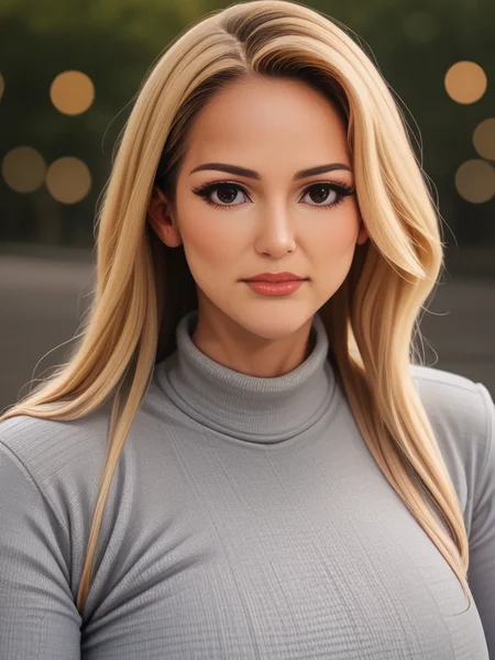 score_9, score_8_up, score_7_up,detailed, cinematic, focus, realr1ss, riss dubois, <lora:RealR1ss-pony:1>, 1girl, solo, sweater, denim, jeans, wide hips, realistic, long hair, blonde hair, focused, huge ass, analog, velvia, bokeh, portrait, close-up, face focused