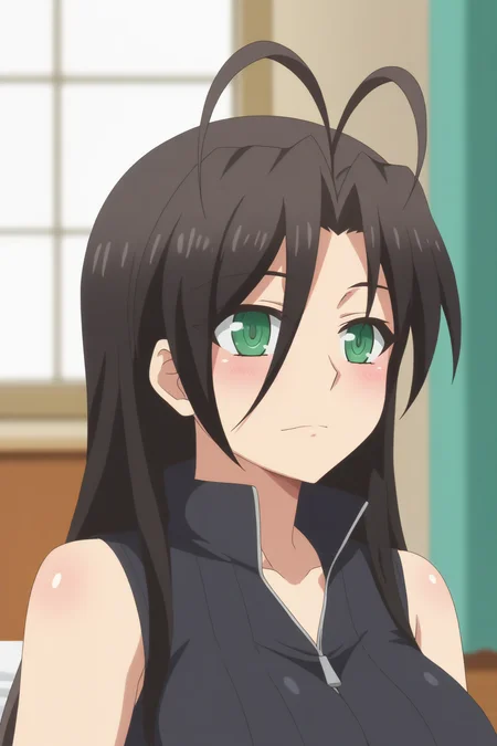 Chisato Hasegawa <lora:Shinmai_Maou_No_Testament-Chisato_Hasegawa-PDXL:0.8>
