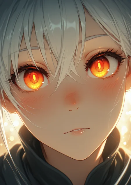 masterpiece, best quality, amazing quality, very aesthetic,
1girl, solo, close-up, upper body, dramatic lighting, hyper-detailed, intricate shading, ultra high quality, sharp focus, soft glow, expressive anime eyes, deep vibrant irises, glowing pupils, gradient color eyes, light reflections, moist eyes, glassy texture, long eyelashes, subtle eyeliner, warm skin tone, smooth shading, soft blush, dreamy gaze, looking at viewer, dynamic lighting, cinematic feel, soft bokeh background, hair strands illuminated, ethereal atmosphere, fantasy style, digital painting, anime aesthetics, 8k resolution
,<lora:eye_focus_illus:1>,