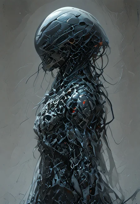 score_9, score_8_up, score_7_up, best quality, robot man, solo, mcnm, tactical helmet, teeth parts, yellow Streamlined tactical armor, armor made of snake scales, snake scales,
snake_hybrid, snake scale patterned, standing, complementary color background, mix of colors psychedelic background,SCLPT, sculpture style,realistic,snake_hybrid.marble skin,armor made of snake scales