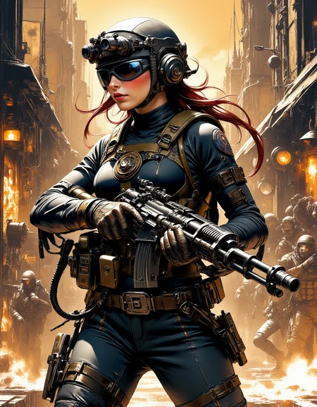 <lora:artisketchyfs-v02:1> <lora:FluxMythP0rtr4itStyle:1> mythp0rt <lora:niji_flux:1> niji_flux <lora:dark_fantasy_flux:1> <lora:M134_Minigun_From_The_Hip_Flux:1>