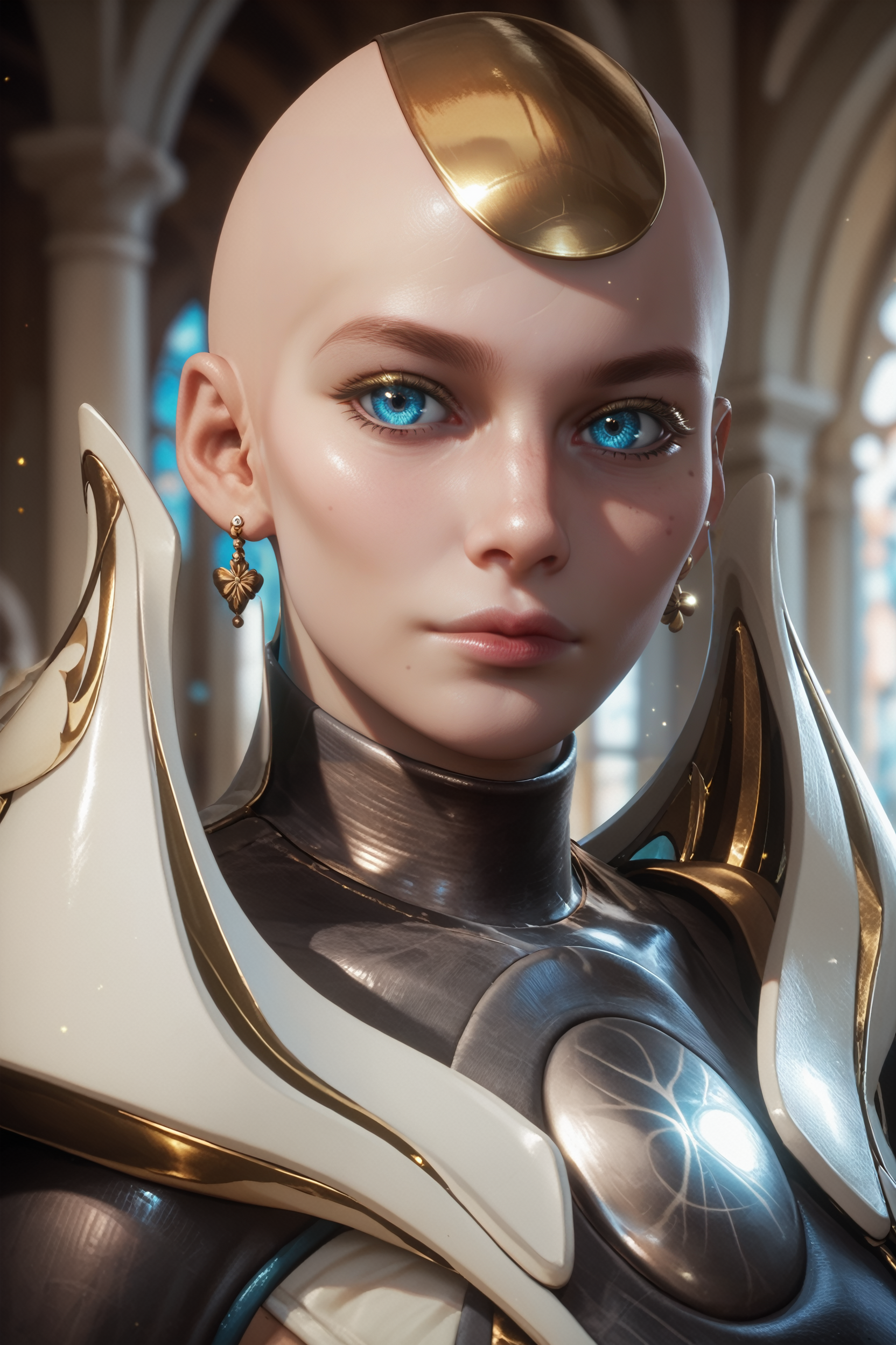 score_9, score_8_up, score_7_up, score_6_up
<lora:MKKronika:0.8>
MKKronika, 1girl, blue eyes, bald, jewelery, looking at viewer, portrait