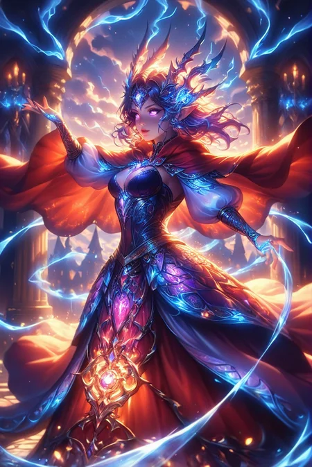 Master of the Occult,
<lora:Spirit_Magic:0.8>,
<lora:add-detail-xl:1.0>,
<lora:EnvyBetterHiresFixXL01:1.0>,
<lora:extremely_detailed:1.0>, extremely detailed,
<lora:glowneon_xl_v1:0.6> glowneon, glowing,
<lora:EldritchMixIllustration_1.1:0.5>,
<lora:envyStarlight_v10:0.8>