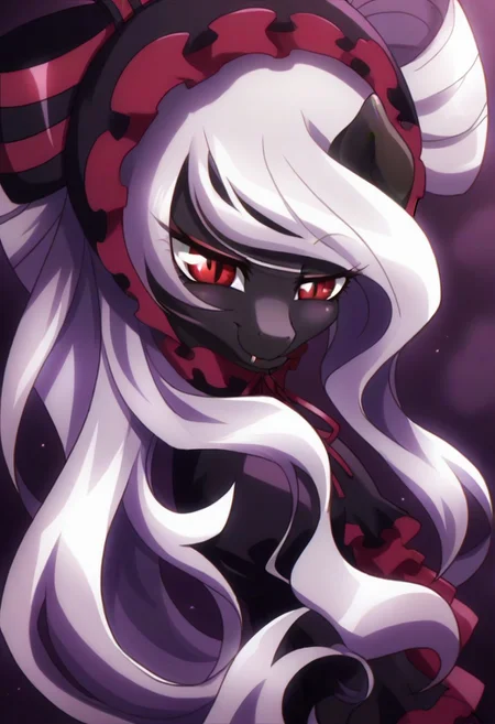 detailed background, shiny skin, posing, rating safe, <lora:shalltear.pony:1>, shalltear,
