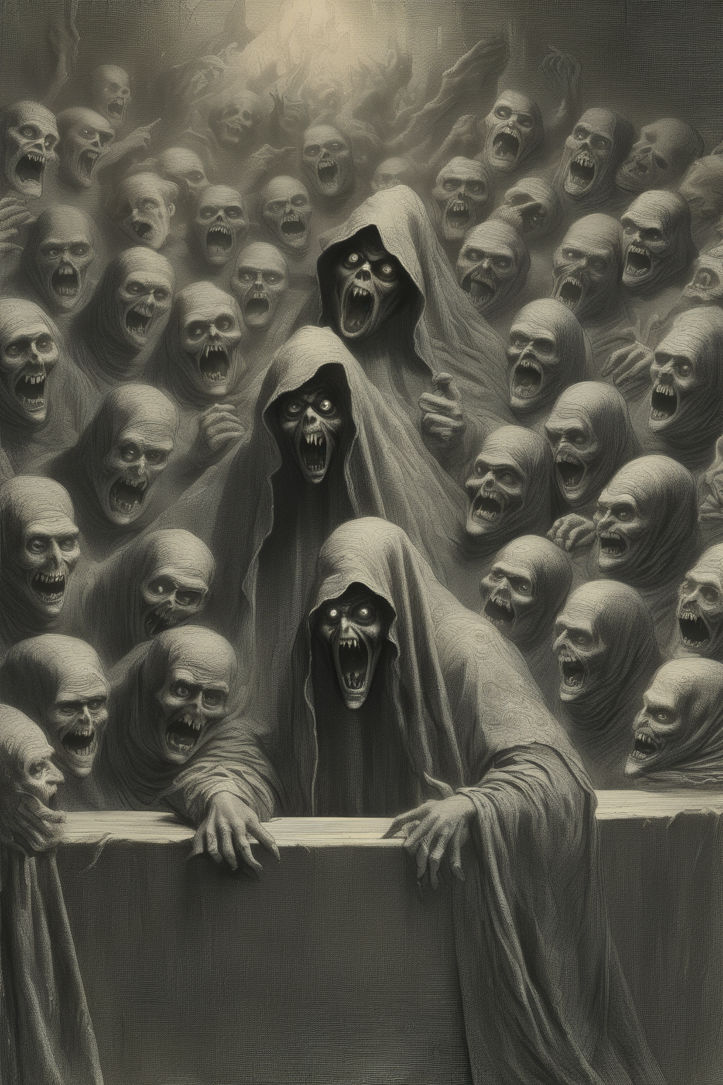 <lora:Gustave Dore Style:1>Gustave Dore Style - an evil scam hacker, in the style of gustave dore, hyperdetailed, tender sinister audience of support