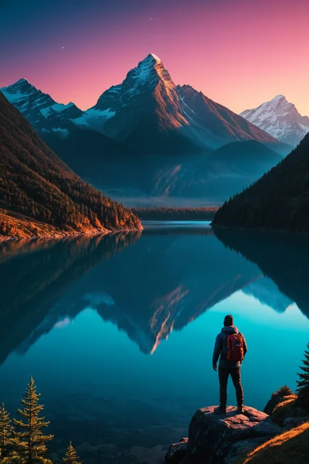 by Dan Mumford and Steve Henderson in the style of Alena Aenami <lora:more_art:0.35> <lora:RMSDXL_Enhance:0.50> <lora:RMSDXL_Creative:0.50> <lora:RMSDXL_Photo:0.50> <lora:RMSDXL_Darkness_Cinema:0.50> <lora:clothing_slider:1.50> <lora:great_lighting:1.50> <lora:aesthetic:1.50> <lora:looking_at_viewer:1.50> <lora:photorealistic_portrait_v2:0.25> <lora:attractive_v2:0.15> <lora:extremely_detailed_v2:0.25> <lora:add_detail:0.25> <lora:perfect_eyes:0.25> <lora:perfect_hands:0.50> <lora:midjourney:-0.15>