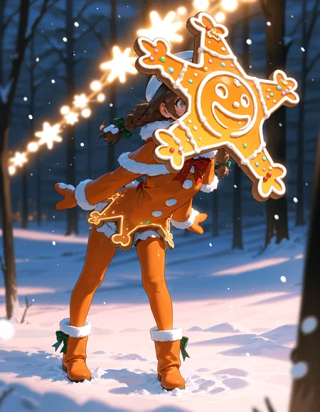 masterpiece, best quality, amazing quality, very aesthetic, absurdres, newest, volumetric lighting
gingerbread, snowing, merry, Gingerbread girl, <lora:Gingerbread_Man:0.6>,
masterpiece, best quality, amazing quality, very aesthetic, absurdres, newest, volumetric lighting