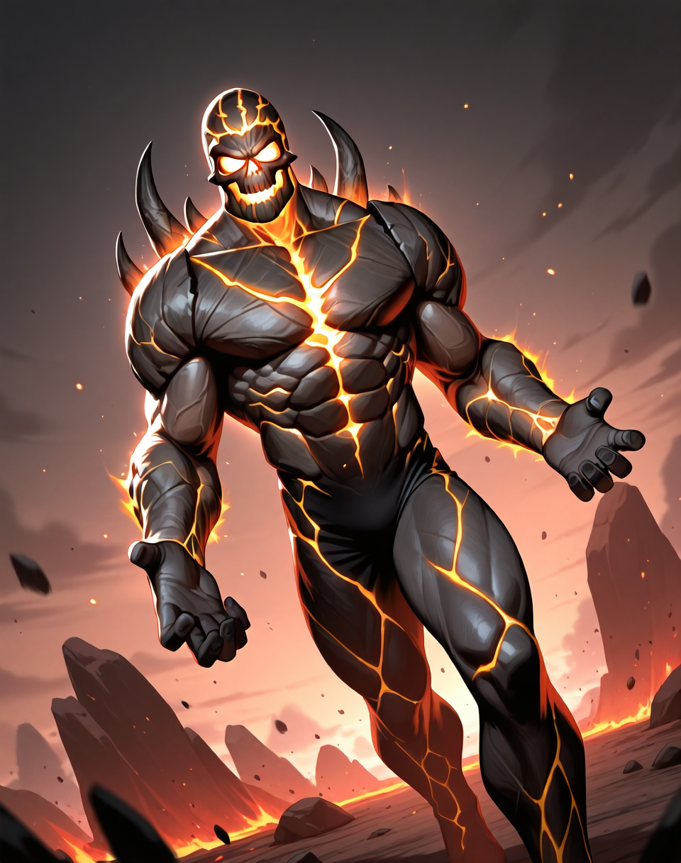 <lora:Dark_Khan_(Mortal_Kombat)_(Illustrious)_(AD):1> Dark Khan, muscular, Mortal Kombat, 
((
dutch angle, exterior, battle field, 
male chest focus, gradient coloring, villain, end boss, overpowering, evil, gritty dark fantasy, rock body, 
):1.5), large rounded shoulders, large biceps, large thighs, wide thick upper body, abs, large rounded protruding pecs, 
BREAK very awe, aesthetically pleasing, masterpiece, best quality, amazing quality, very aesthetic, perfect depth of field shot, in'ei,
Smooth Quality, lazympos, IllustQualXL_Pos,