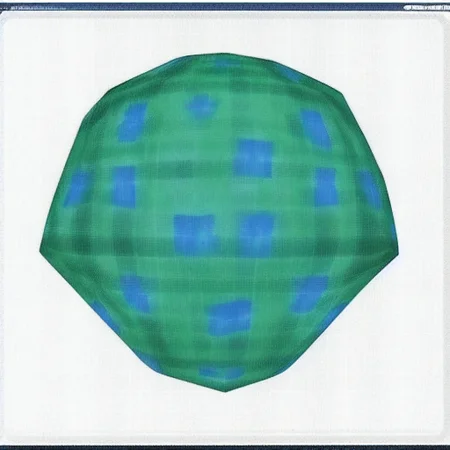 blue theme, english text, cube, plaid, green skin, star (symbol)