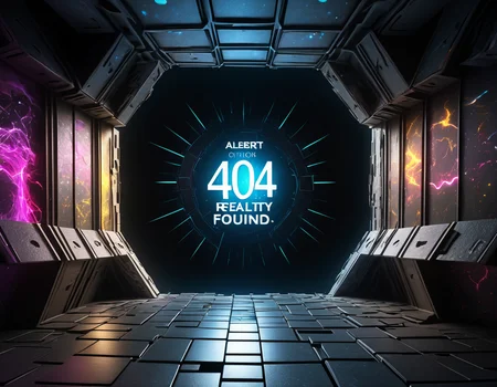 404 Error Reality Not Found,( text "404":2.0),404 Error Reality Not Found, ERROR daemon summoned!, Who needs dead ends in an endless cyberspace?,Street Art, , Homely, Compositing, id Tech engine, Stark, Multiple Exposure Photography, Augmented Reality, Abstract Animation, Light Shaft, Focal Blur, 32K, Distinctive,,Albert einstein