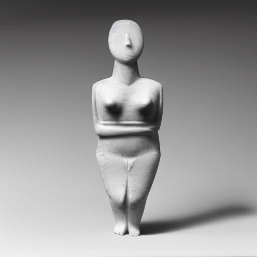 small breasts, sharp features, marble female figure, medium breasts