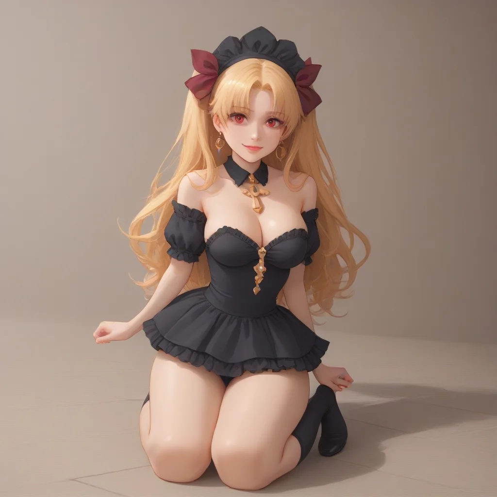 score_9, score_8_up, score_7_up, best quality, masterpiece, source_anime, zPDXL, zPDXL_xxx, BREAK
in  bed room,
solo, outdoor, 1girl, ereshkigal_\(fate\), ereshkigalmaid, blonde hair, solo, long hair, maid headdress, breasts, apron,, maid, socks, horns, dress, asymmetrical legwear, bare shoulder,,<lora:ChaldeaMaidv1:0.9>, smile,  happy ,, <lora:add-detail-xl:1> <lora:detail_eyes:0.5>, peeking from behind a curtain, peering from behind a curtain with a teasing look, creating a sense of mystery and allure