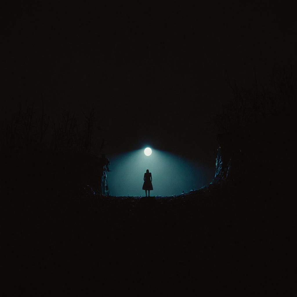 dark, sihloette <lora:Dart:1.0>