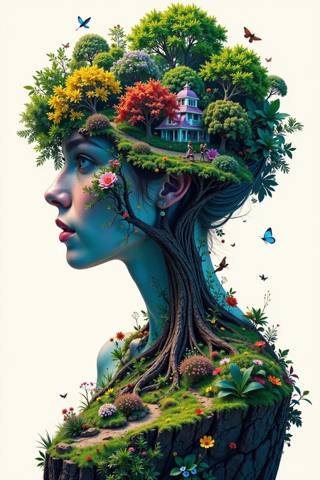 misterious planet beautiful  landscape, morning, woman, very intricate, very detailed, sharp, bright, colorful, <lora:Hand v2:0.5> <lora:Anti-Blur:1><lora:Insane Detail Slider:0.25>  <lora:flux.1_lora_flyway_Epic-detail_v2:0.3> <lora:fluxenhancer:0.25> <lora:ROWER:0.8>  <lora:Anime art - Variant 2:0.6>