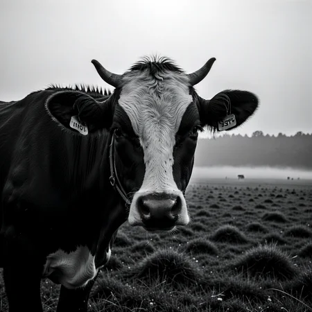 Moody monochrome photo.
Closeup of a cow in the misty meadow.
<lora:MoodyMono01_CE_XL_200-OT:0.4> mdymnoCE_style