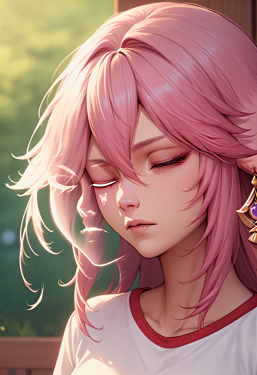 score_9, score_8_up, score_7_up, source_anime, 1girl, extra faces, <lora:ExtraFaces_XLPD_CAME:1.75>, shirt, upper body, one eye closed, yae miko, closed eyes,