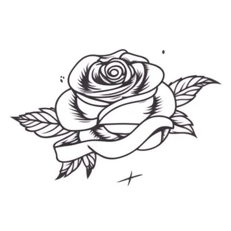 A rose tattoo <lora:SDXL-tattoo-Lora:1>