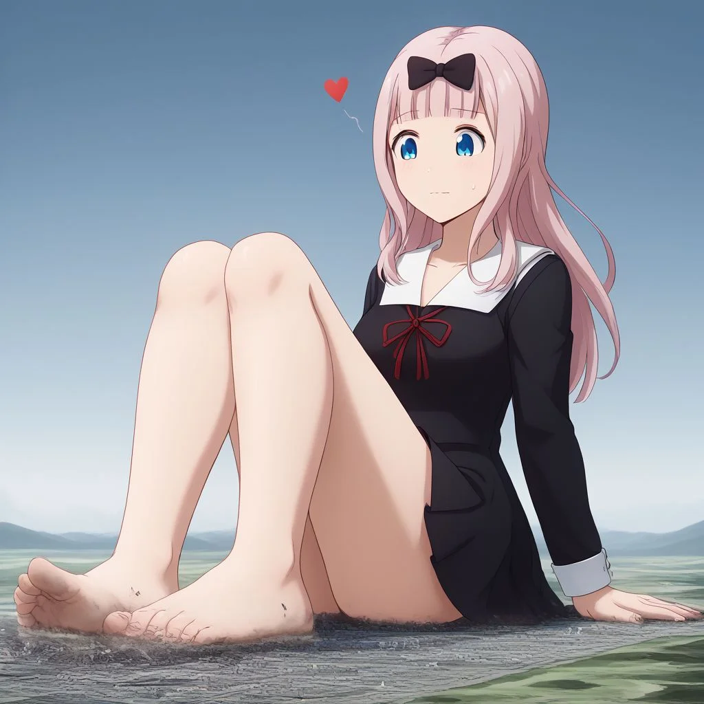 score_9, score_8_up, score_7_up, score_6_up, macro, giga macro, giantess,( 1girl:1.5), solo, solo focus,
(chika fujiwara, long hair, bangs, blue eyes, bow, pink hair, hair bow, blunt bangs, black bow, long sleeves, dress, ribbon, school uniform, collarbone, black dress, sailor collar, white sailor collar, red ribbon, neck ribbon, shuuchiin academy school uniform, bare legs, barefoot, looking down:1.3),
(cute female, love:1.5), (shy:1.2), (curious:1.2), blushing, happy, 1girl, perfect feet, feet, looking down, long fingernails, long toenails, sweat, sweaty, very sweaty, (dirty feet, floating hearts:1.3),
extreme detail, realistic, realism, masterpiece, perfect lighting, bloom, cinematic lighting, highres, (ultra realistic, 32k, masterpiece:1.2), (high detailed skin:1.1), (high quality:1.1), bokeh, luminescent background, foreshortening, depth of field,
sunny blue sky background, destruction, landscape dwarfing, cities, landscape, mass destruction, trail of destruction,